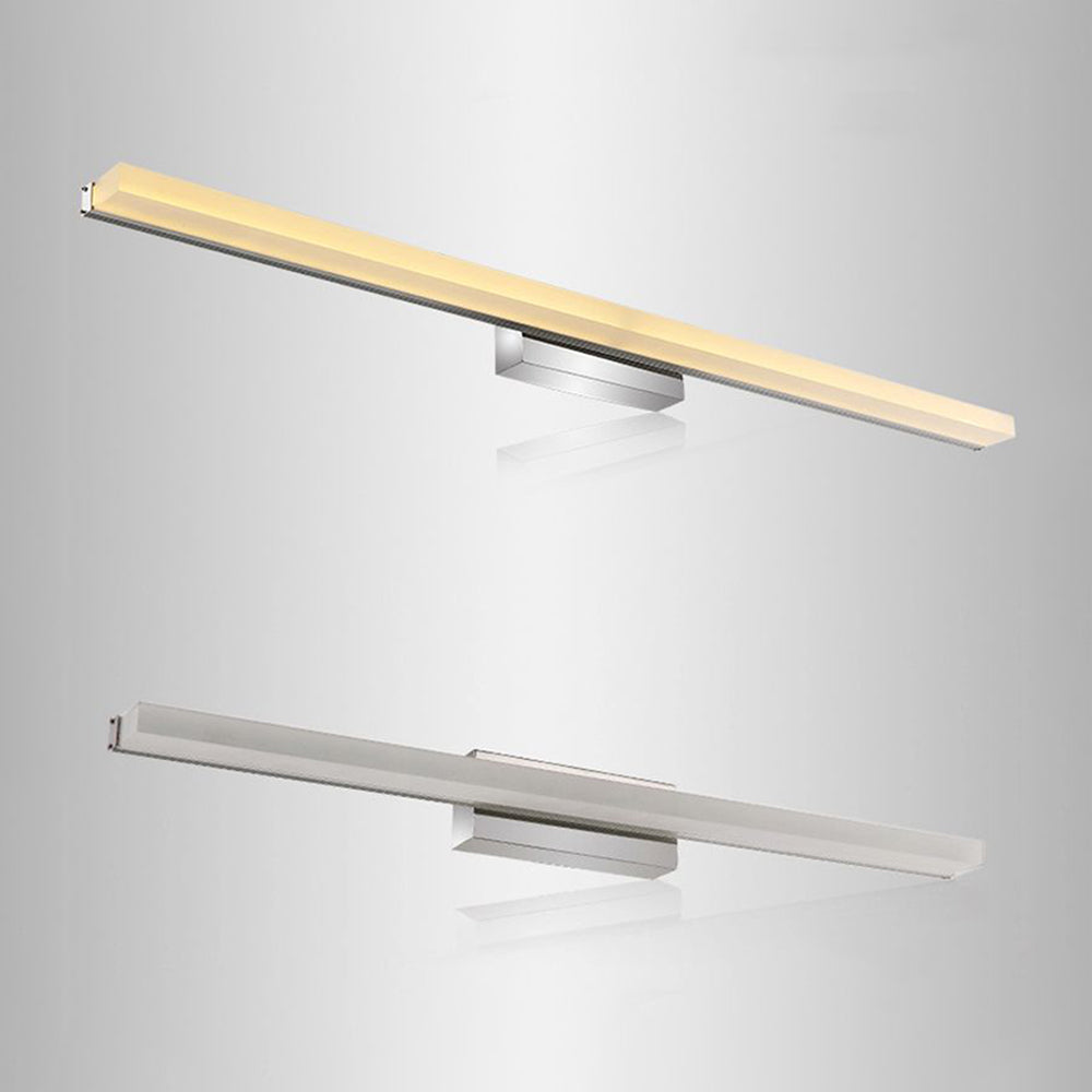 Arisha Modern Rectangular Arcylic Mirror Front Vanity Wall Lamp - Letslighting