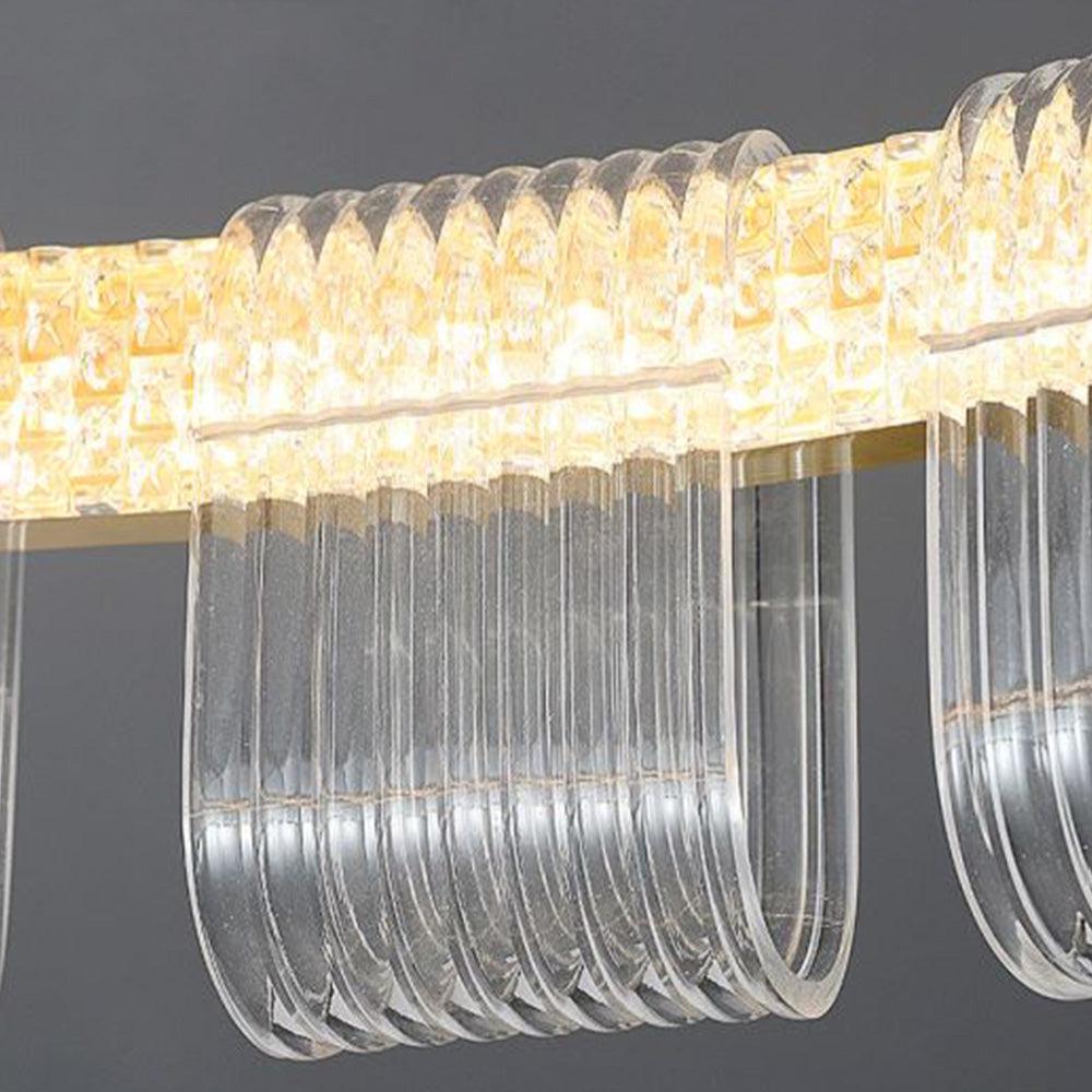 Arisha Modern Acrylic Ring Pendant Light - Letslighting