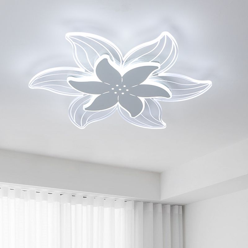 Arisha Designer Flower Shape Flush Mount Ceiling Light