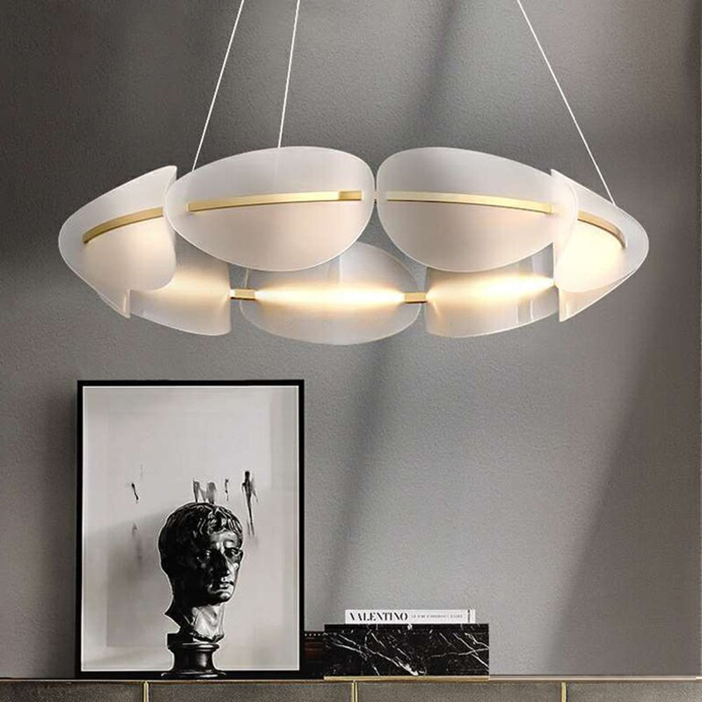 Bella Modern Ring Metal Pendant Light