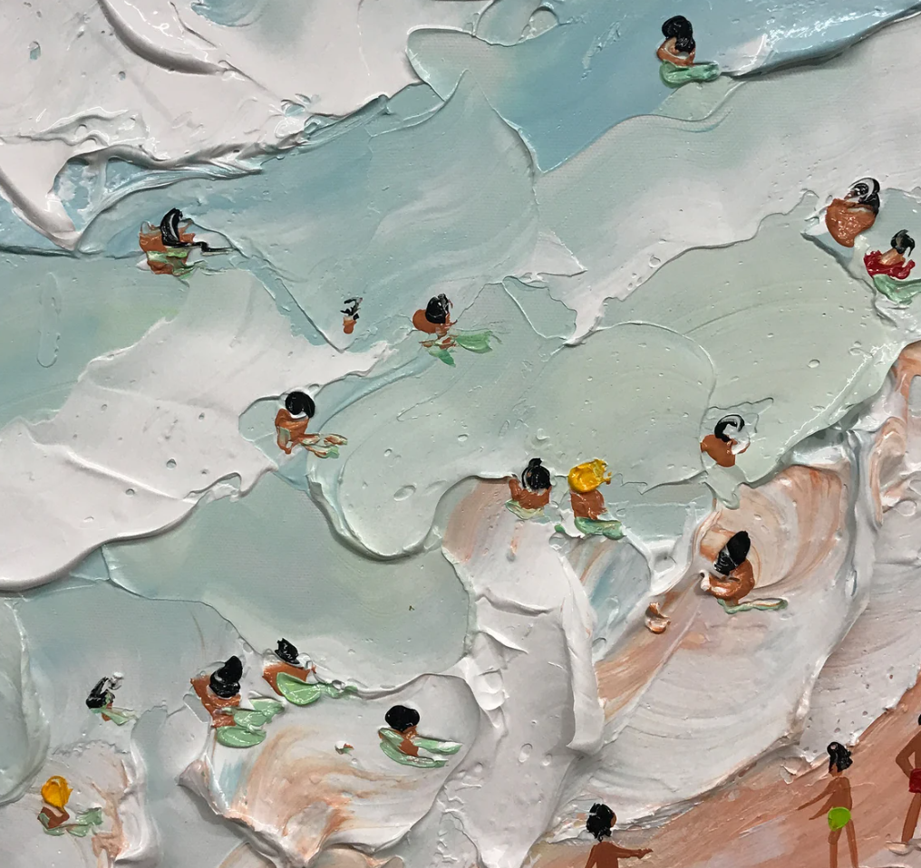 Plaster Art Texture Painting #SG212 - Letslighting