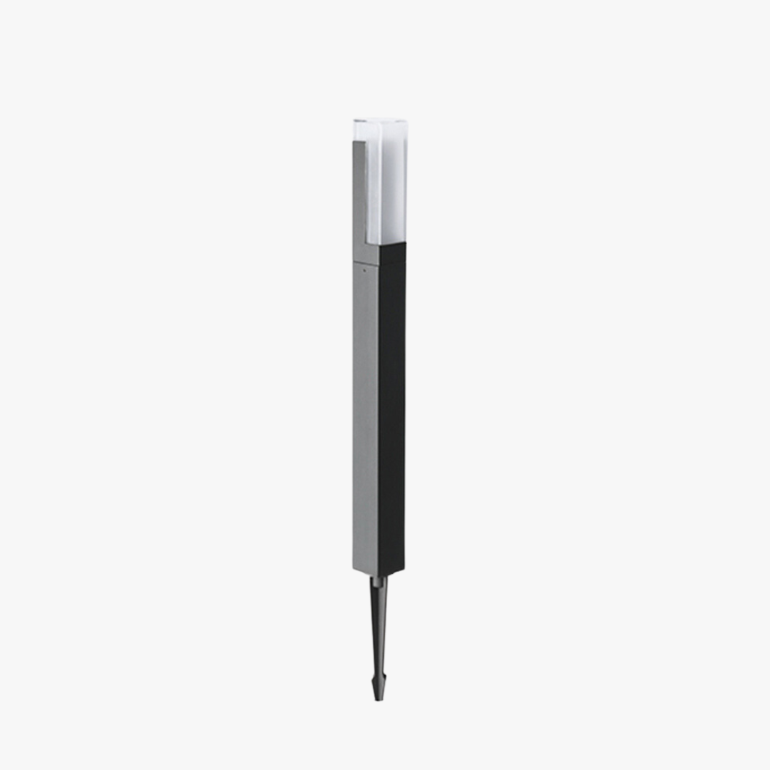 Ray Modern Metal Solar Outdoor Path Light - Letslighting