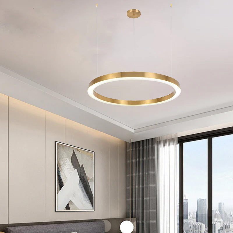 Arisha Modern Ring Metal Pendant Light - Letslighting