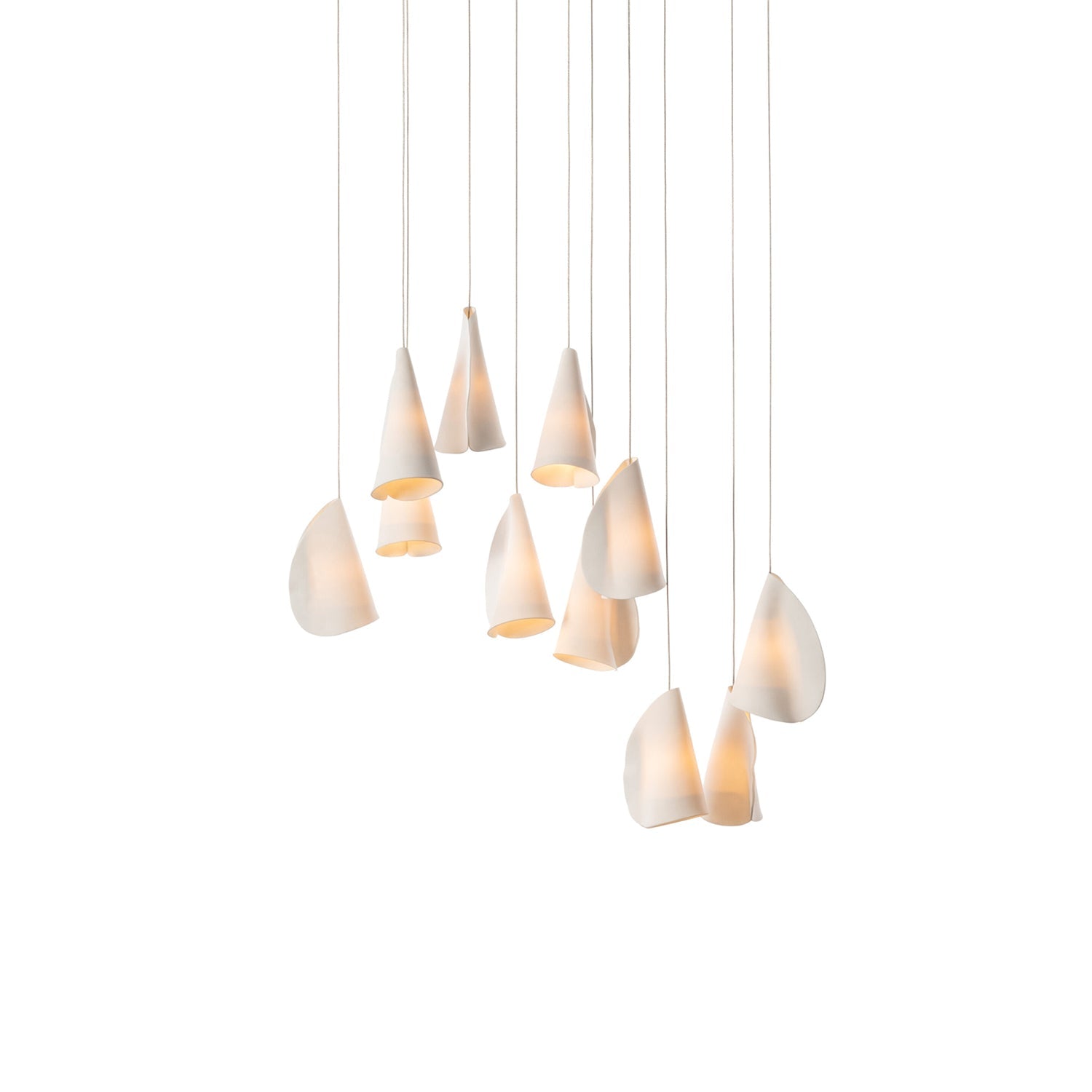 Olshaion Geometric Ceramic Pendant Light - Letslighting
