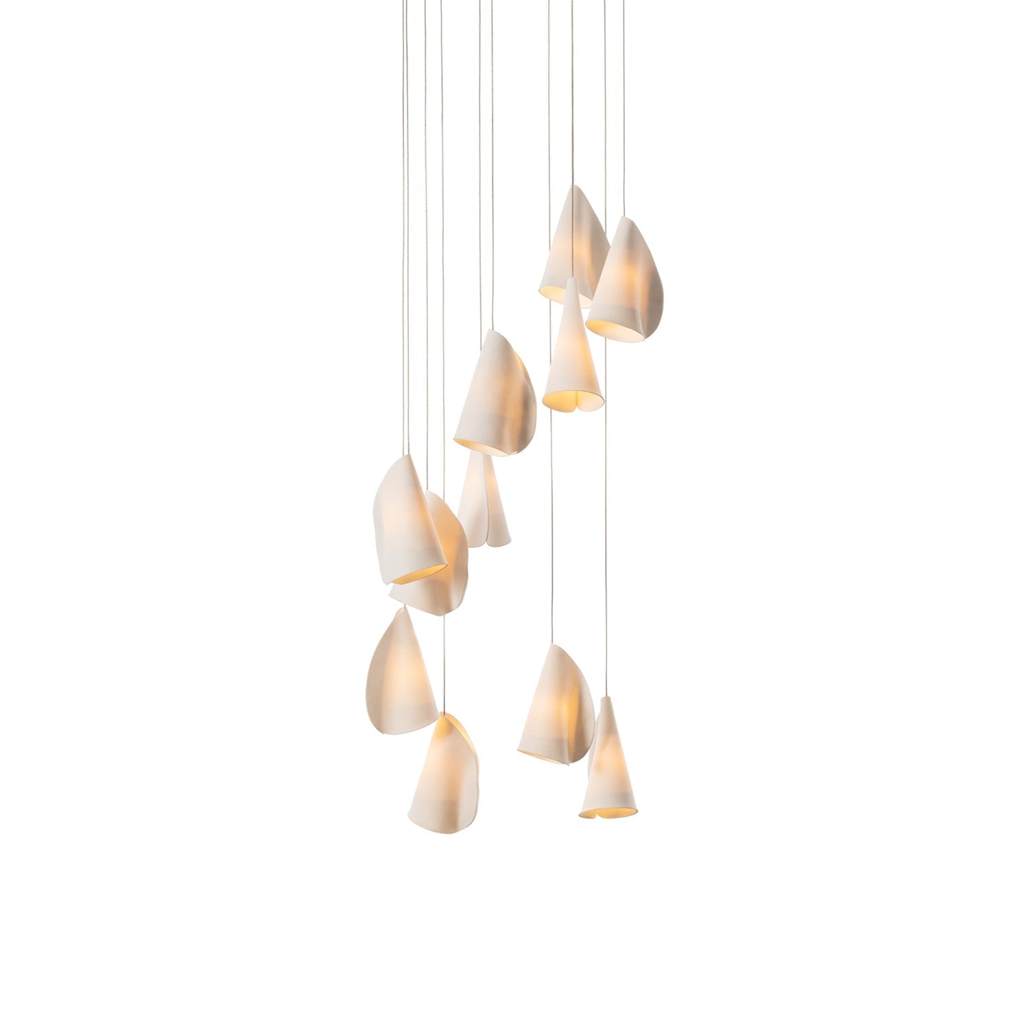 Olshaion Geometric Ceramic Pendant Light - Letslighting