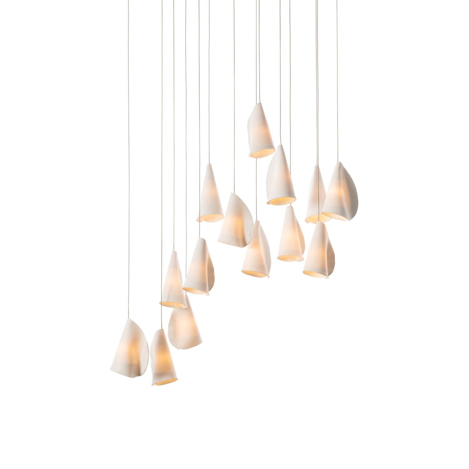 Olshaion Geometric Ceramic Pendant Light - Letslighting