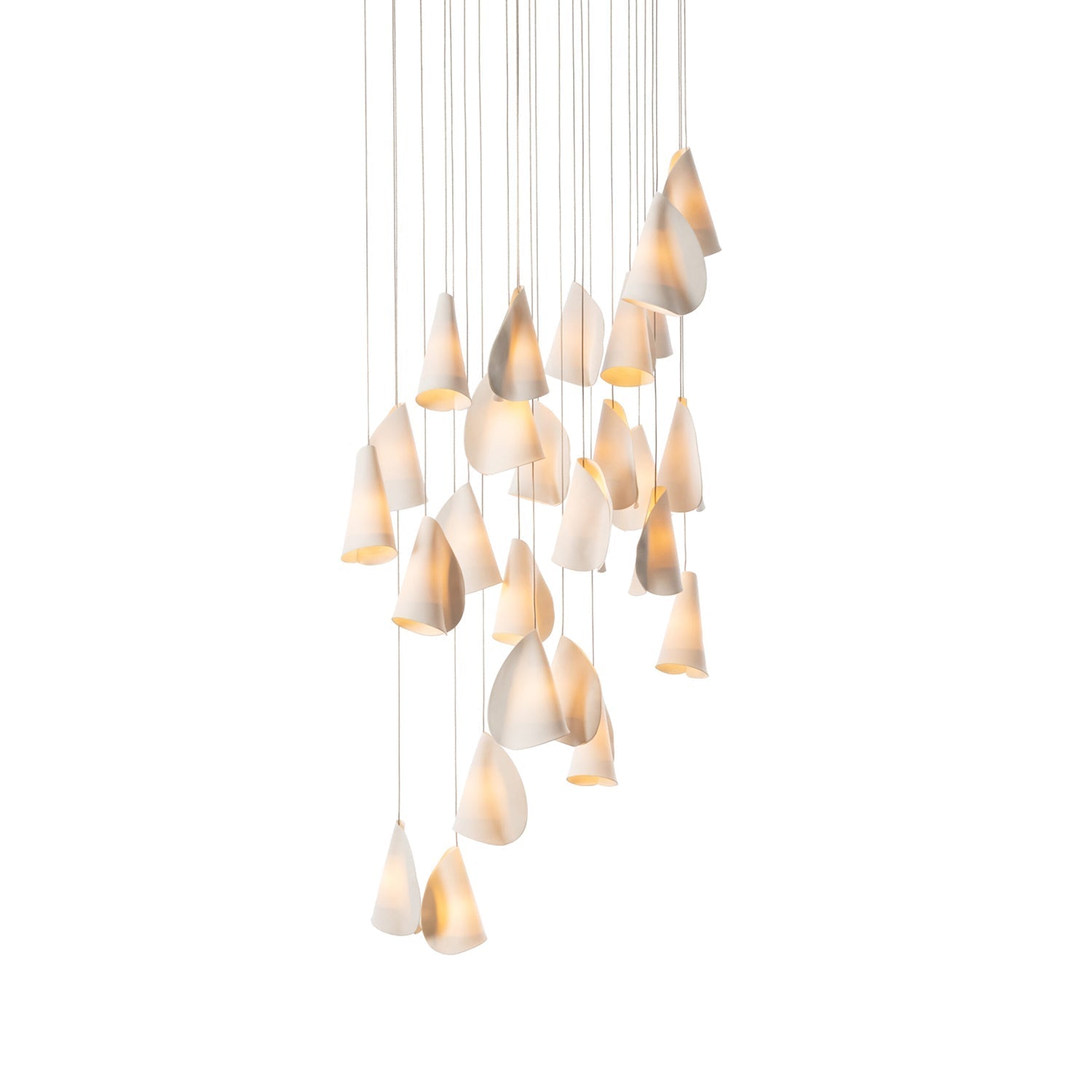 Olshaion Geometric Ceramic Pendant Light - Letslighting