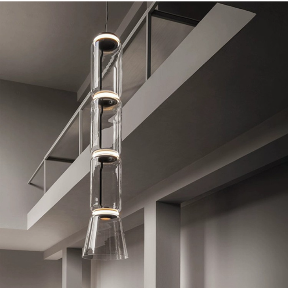 Valentina Minimalist Combination Glass Pendant Light