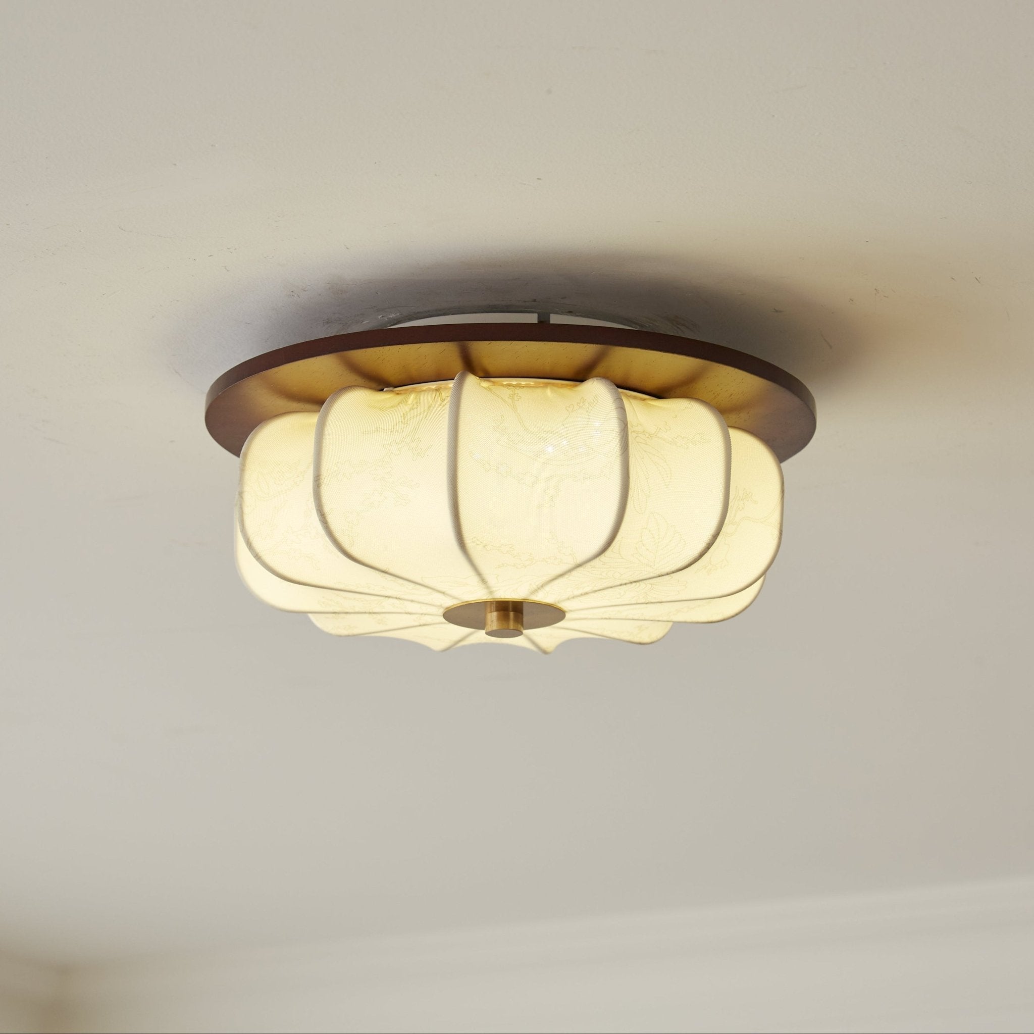Elowen Fabric Ceiling Light - Letslighting