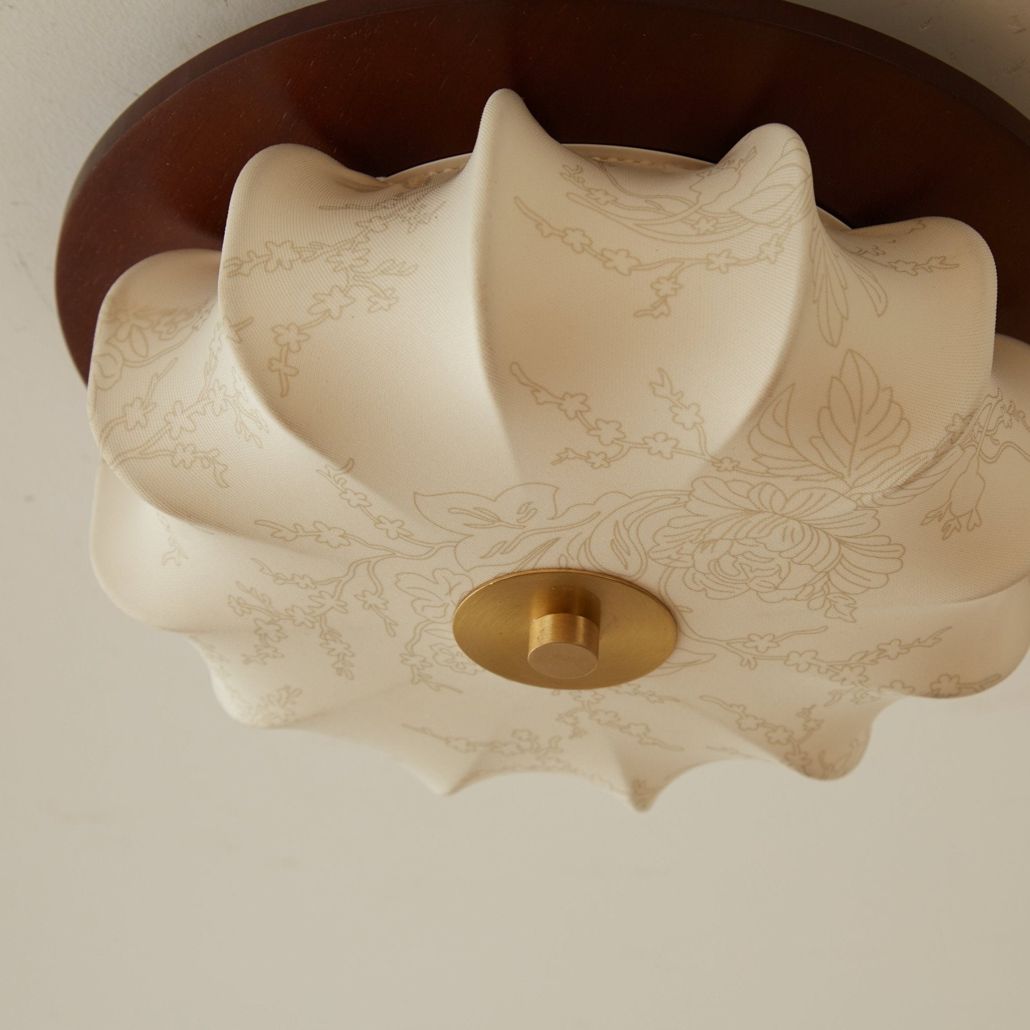 Elowen Fabric Ceiling Light - Letslighting