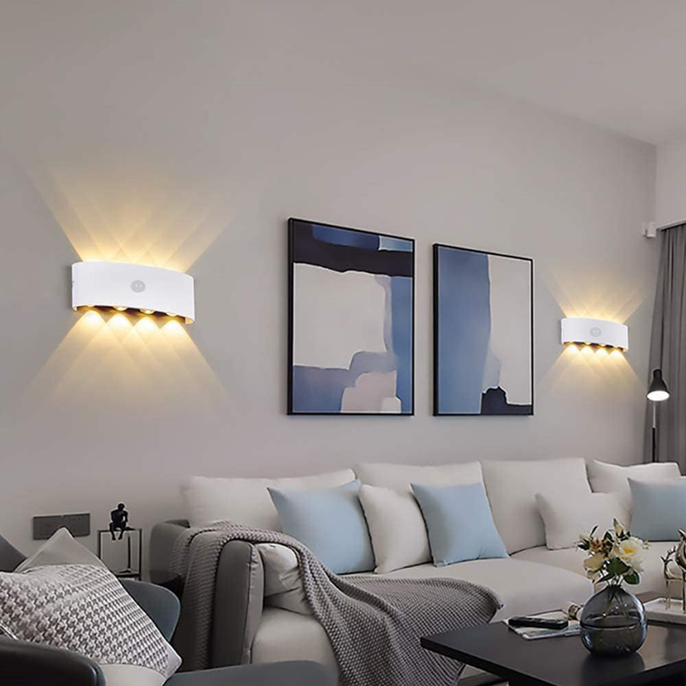 Ray Modern Simple Metal Fixtures Up And Down LED Light Wall Lamp - Letslighting