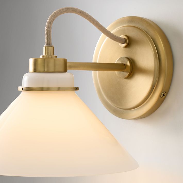Grange Wall Lamp Metal&Glass