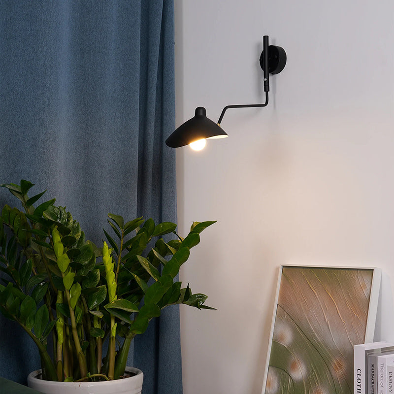 Arisha Wall Lamp Industry Metal Living Room