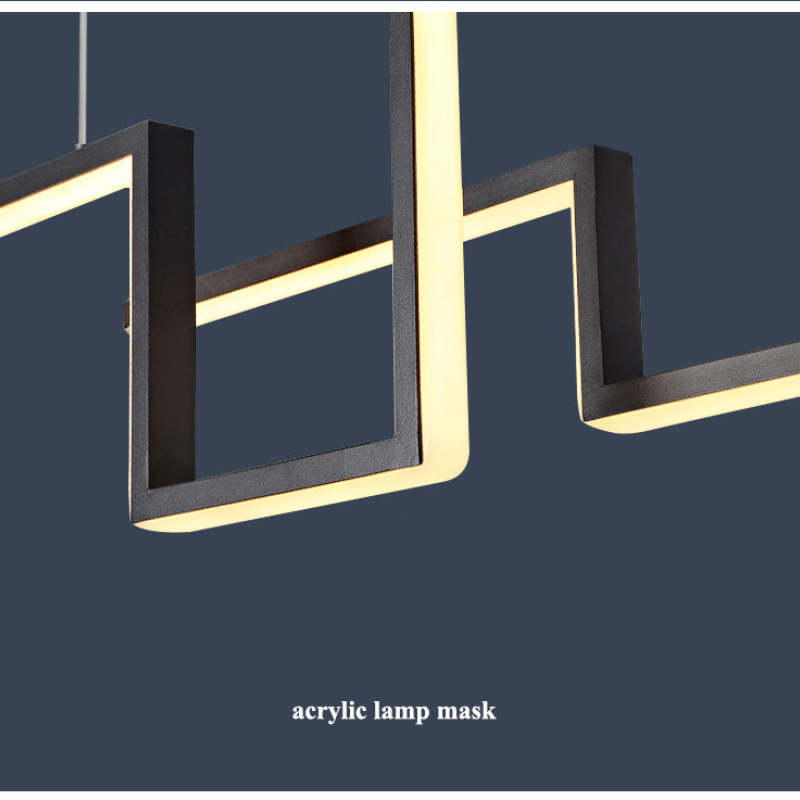 Arisha Designer Linear Metal Pendant Light