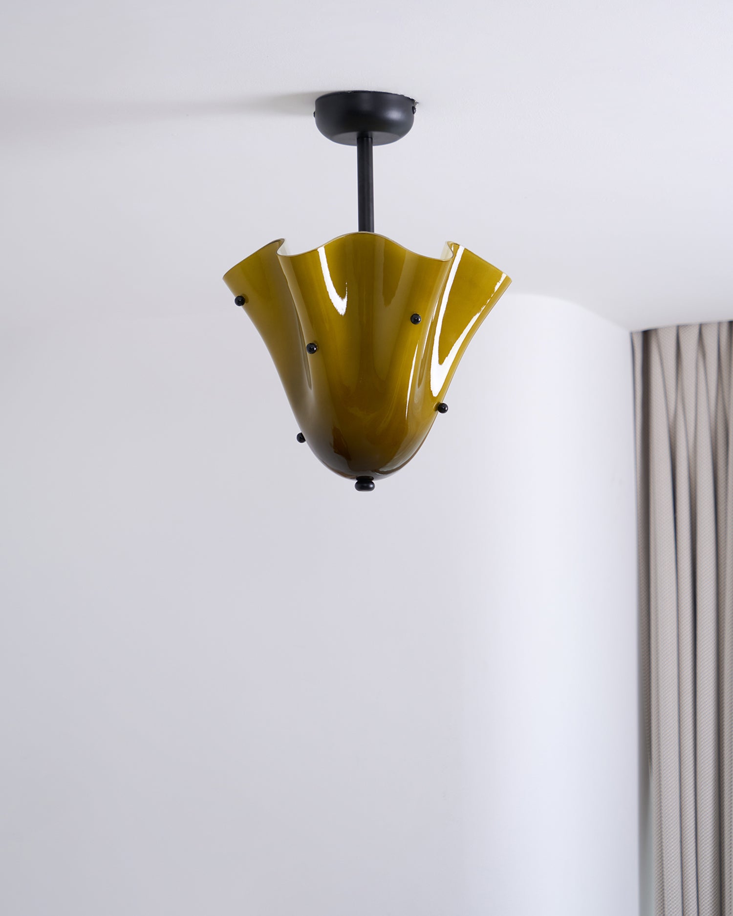 Musa Decorative Glass Ceiling Light Modern