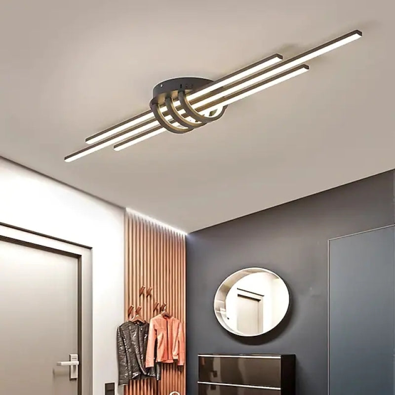 Arisha Modern Linear Flush Mount Ceiling Lights - Letslighting
