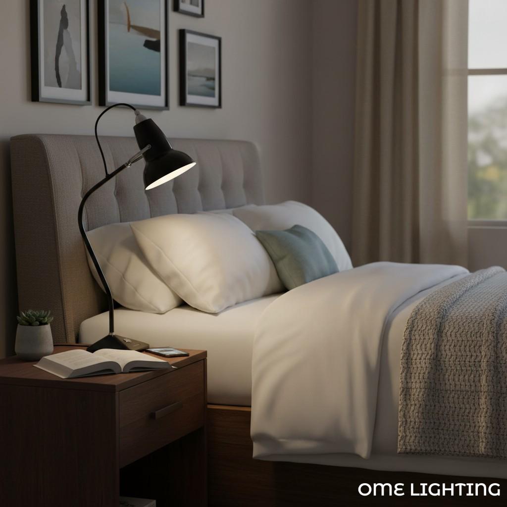 Archive Table Lamp Metal Plug-in