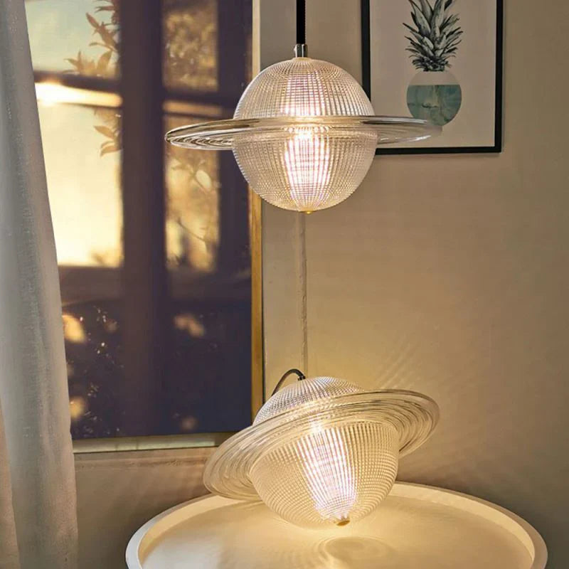 Valentina Modern Creative LED Pendant Light Metal Glass Living Room