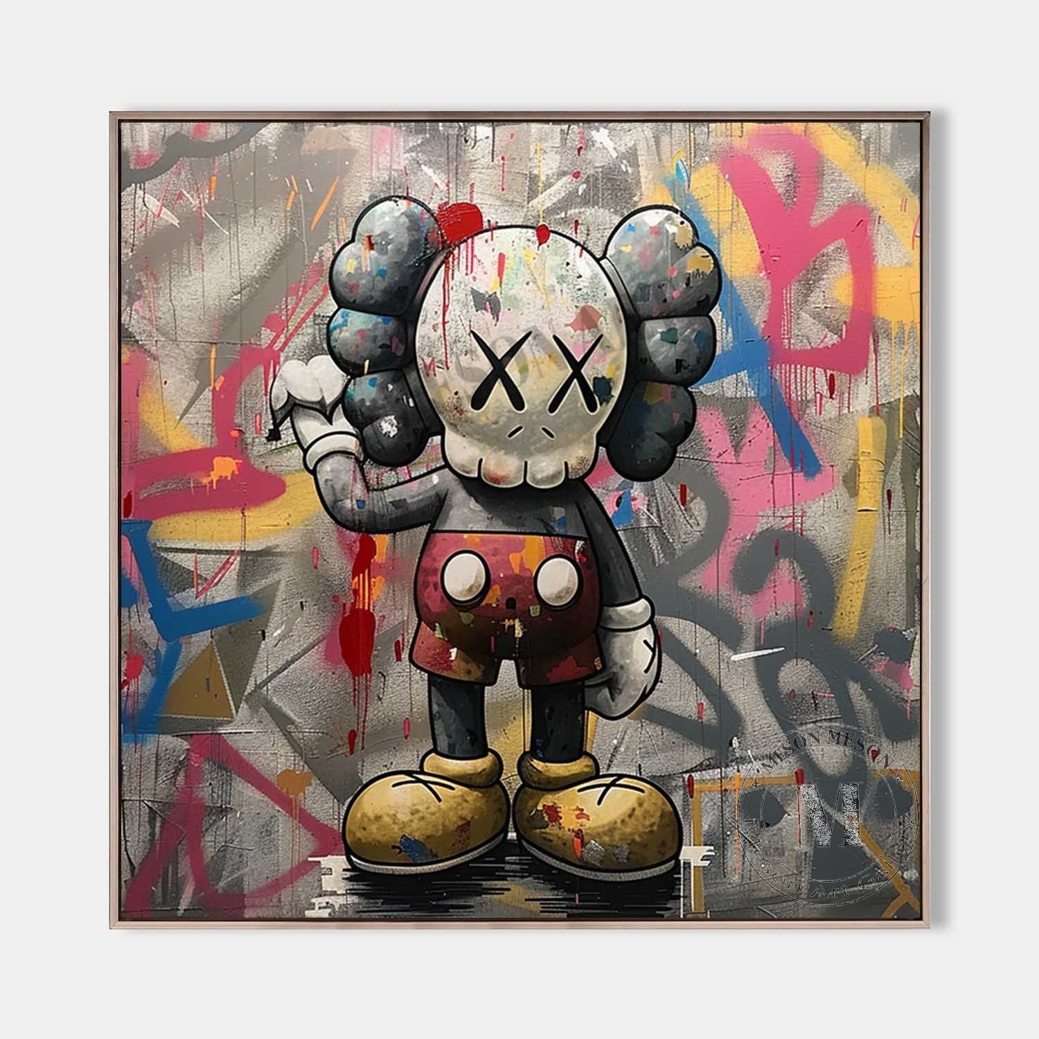Abstract Graffiti Art #GA079 - Letslighting