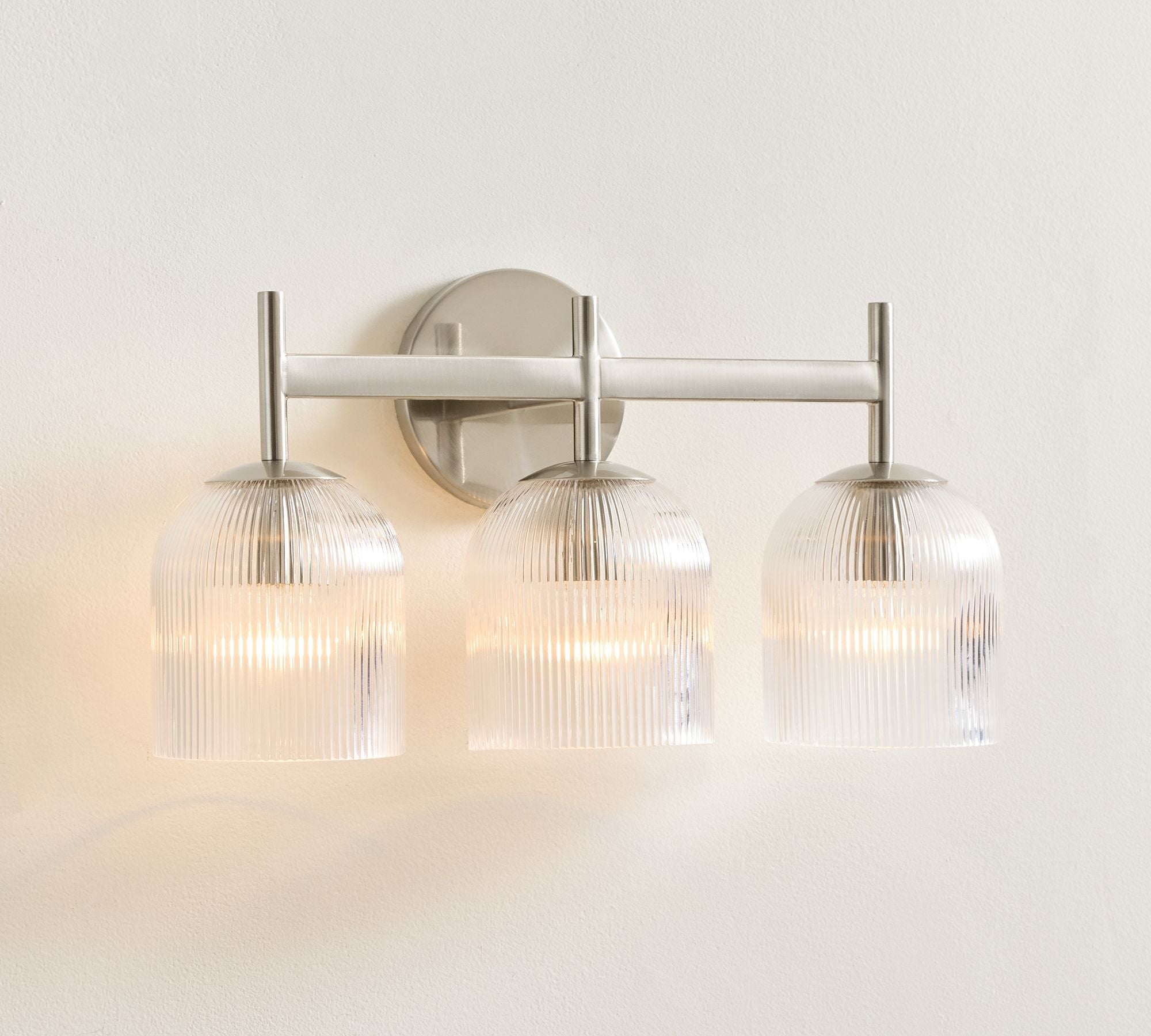 Haze Glass Metal Wall Light