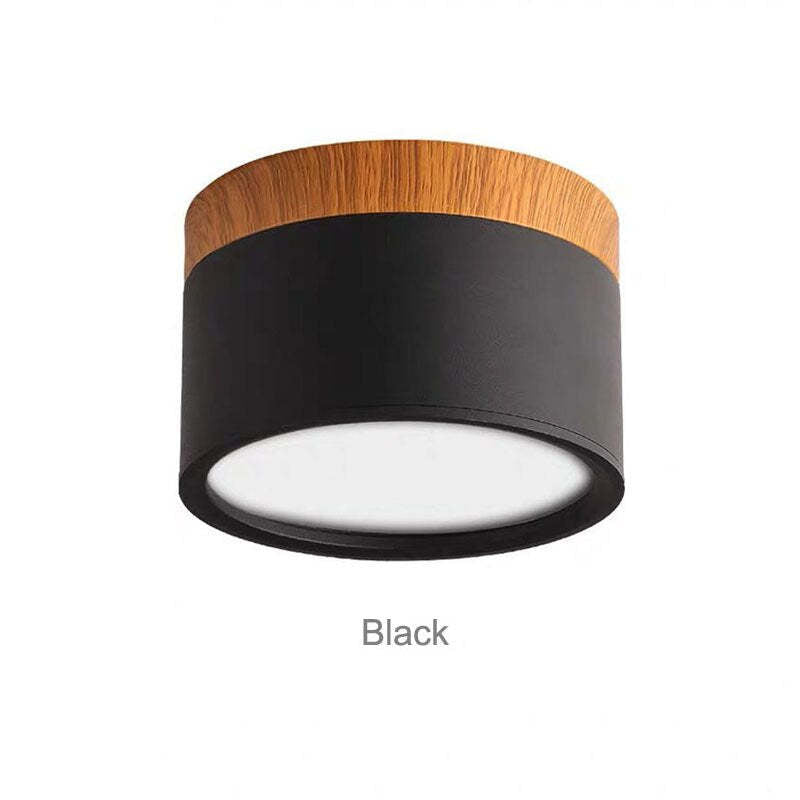 Valentina Modern Cylindrical Metal/Acrylic Flush Mount Ceiling Light Hallway