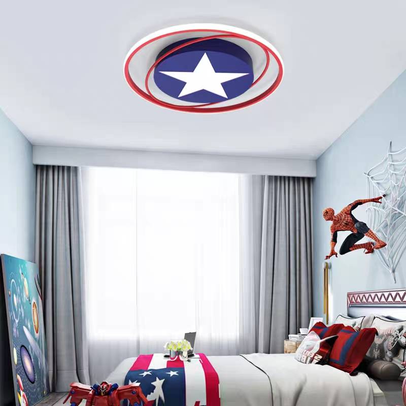 Modern Orbit Round LED Flush Mount Ceiling Light - Letslighting