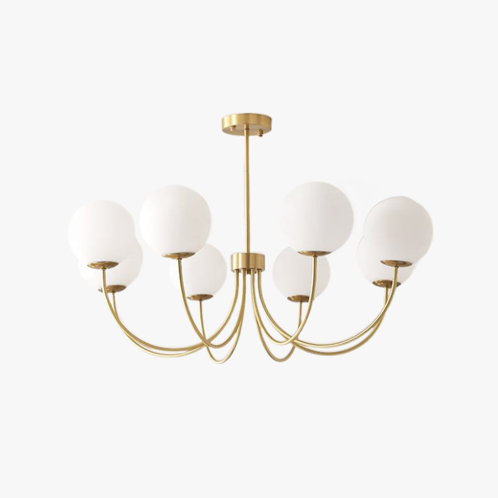 Valentina Modern Ball Bubble Glass Chandelier - Letslighting