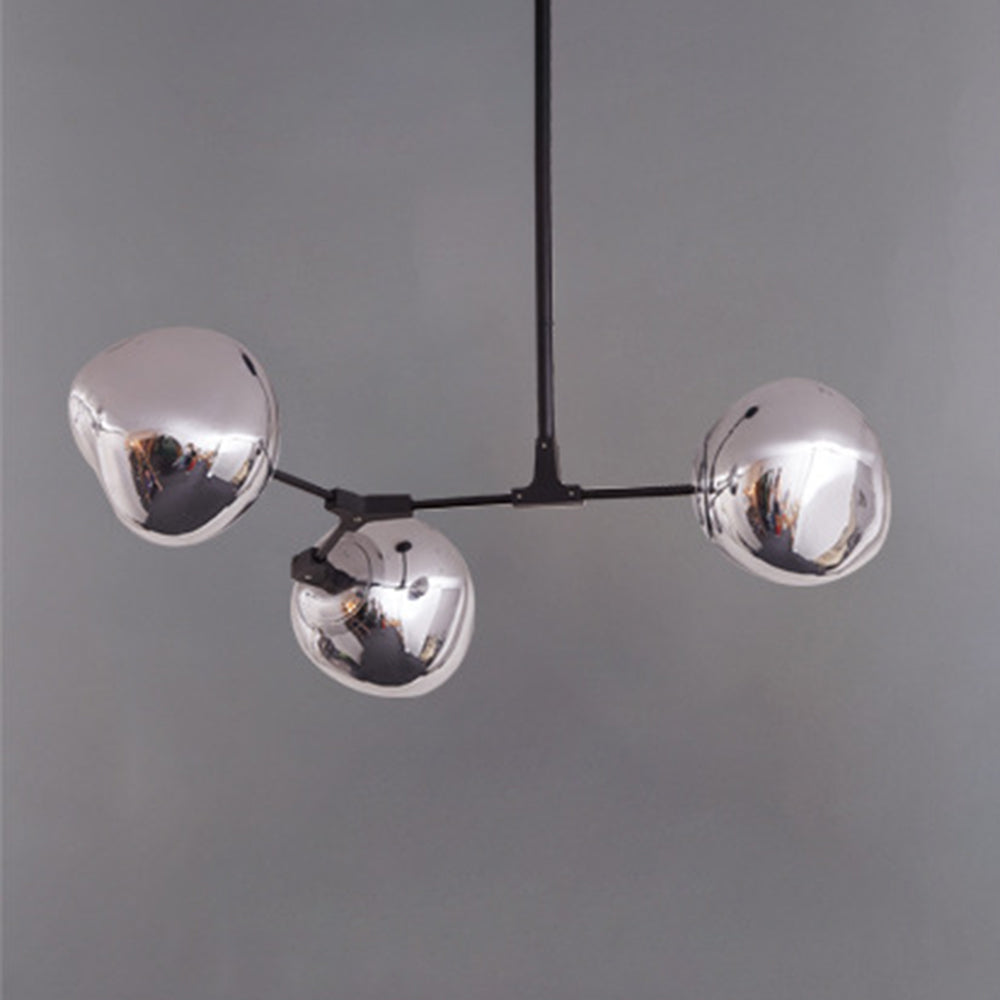 Valentina Modern Globe Lava 3 Pendant Light Fixture 3/6/8 Head - Letslighting