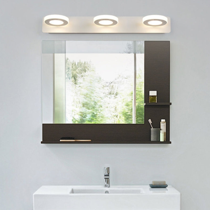 Arisha Minimalist Round Wall Lamp Bathroom - Letslighting