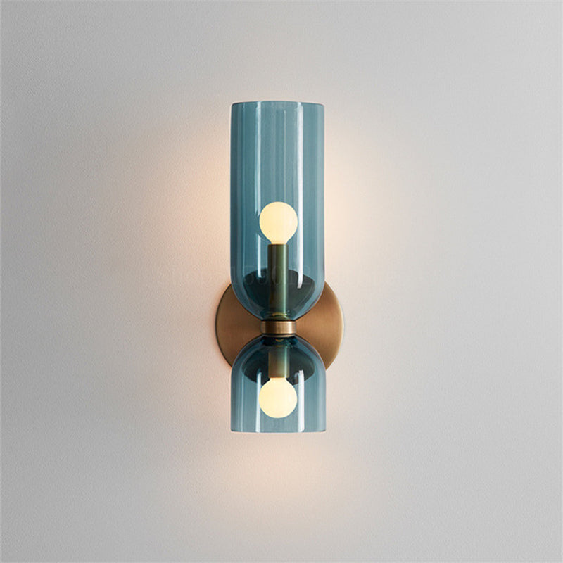 Valentina Modern Bedroom Glass Wall Lamp Sconce
