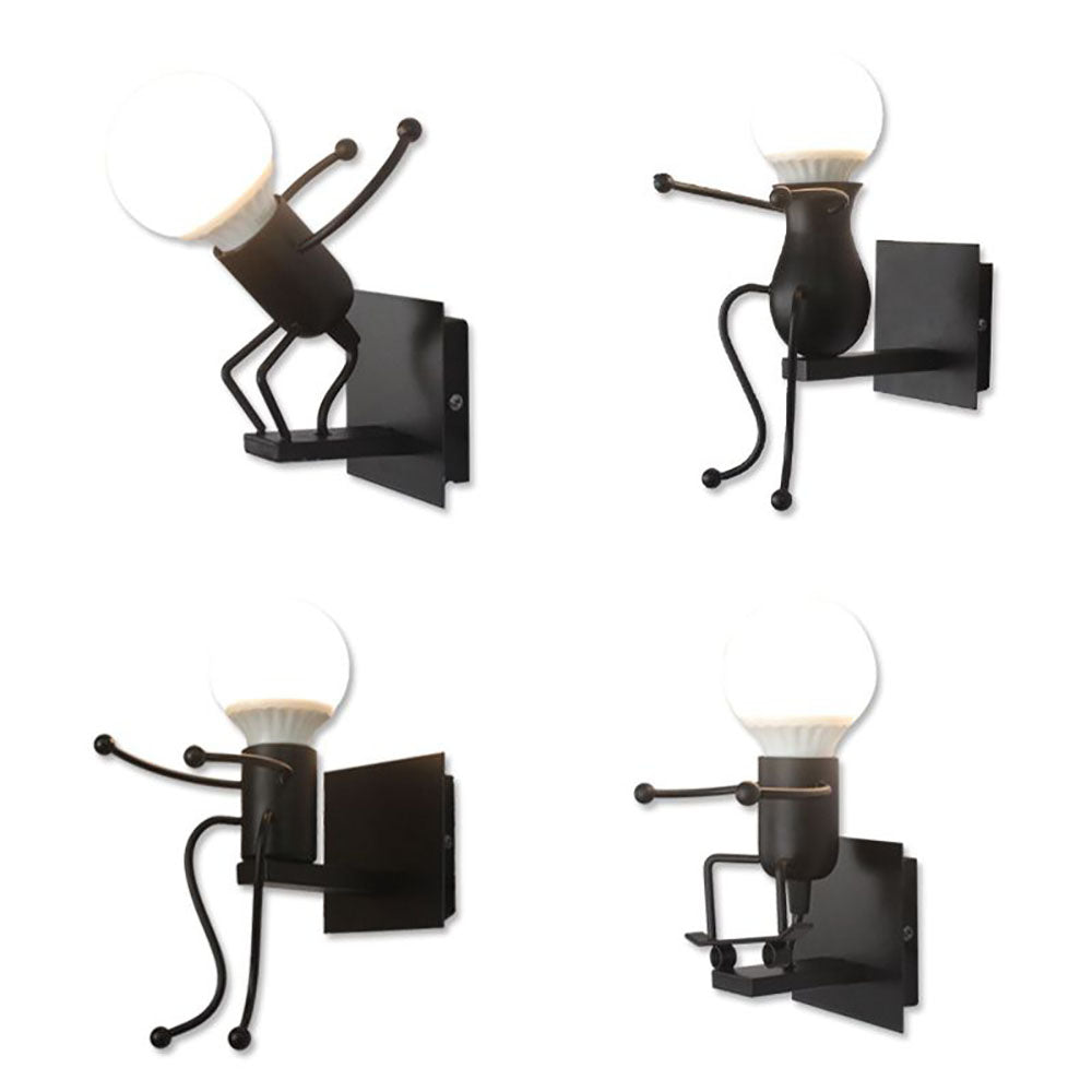 Arisha Modern Decorative Man Wall Lamp - Letslighting