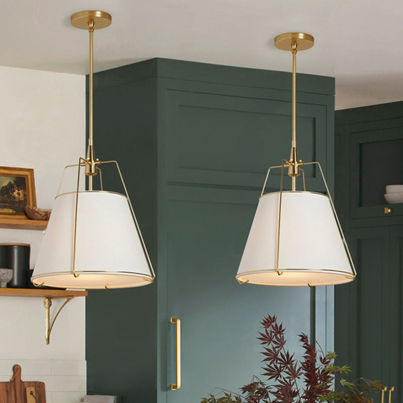 Ritta Modern Fabric Pendant Light Dinging Room - Letslighting