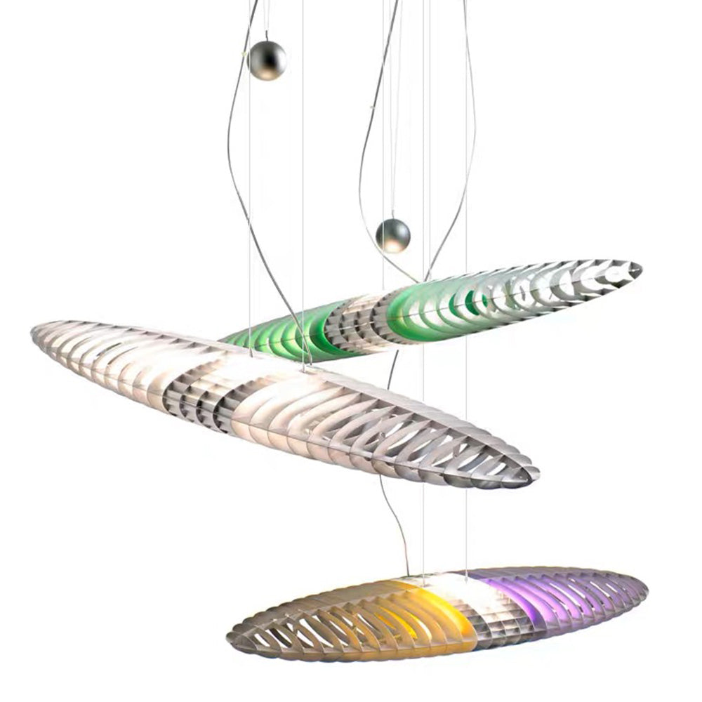 Arisha Modern Stainless Steel Pendant Light, 4 Color