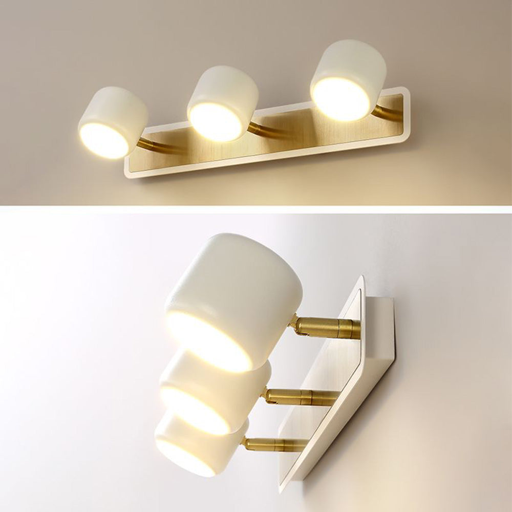 Arisha Modern Multi Mirror Metal Front Wall Lamp