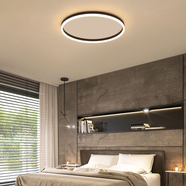 Arisha Minimalist Ring Flush Mount Ceiling Light - Letslighting