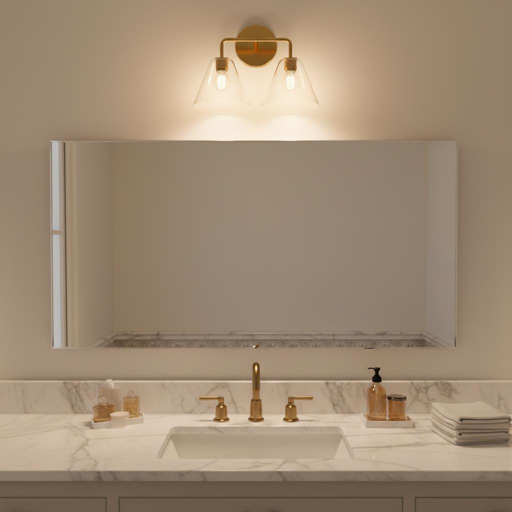 Cone Wall Sconce Milk Glass Living Room
