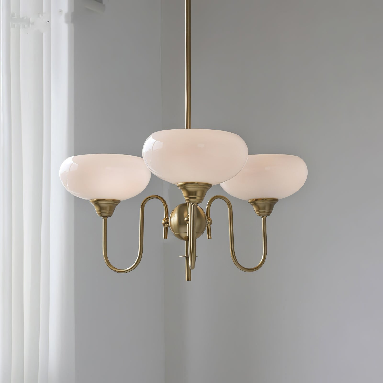 Valentina Modern Kitchen Island Bubble Globe Glass Chandelier - Letslighting