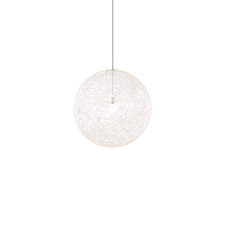 Spherical Modern Metal & Polymers Pendant Light