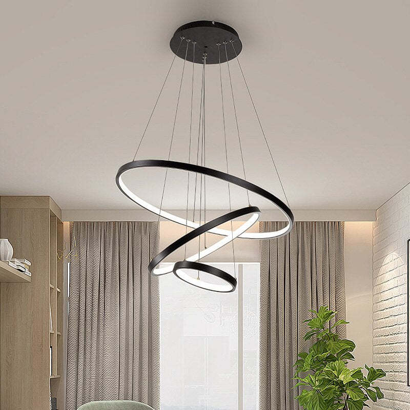 Arisha Pendant Light Inner Ring Illuminated - Letslighting