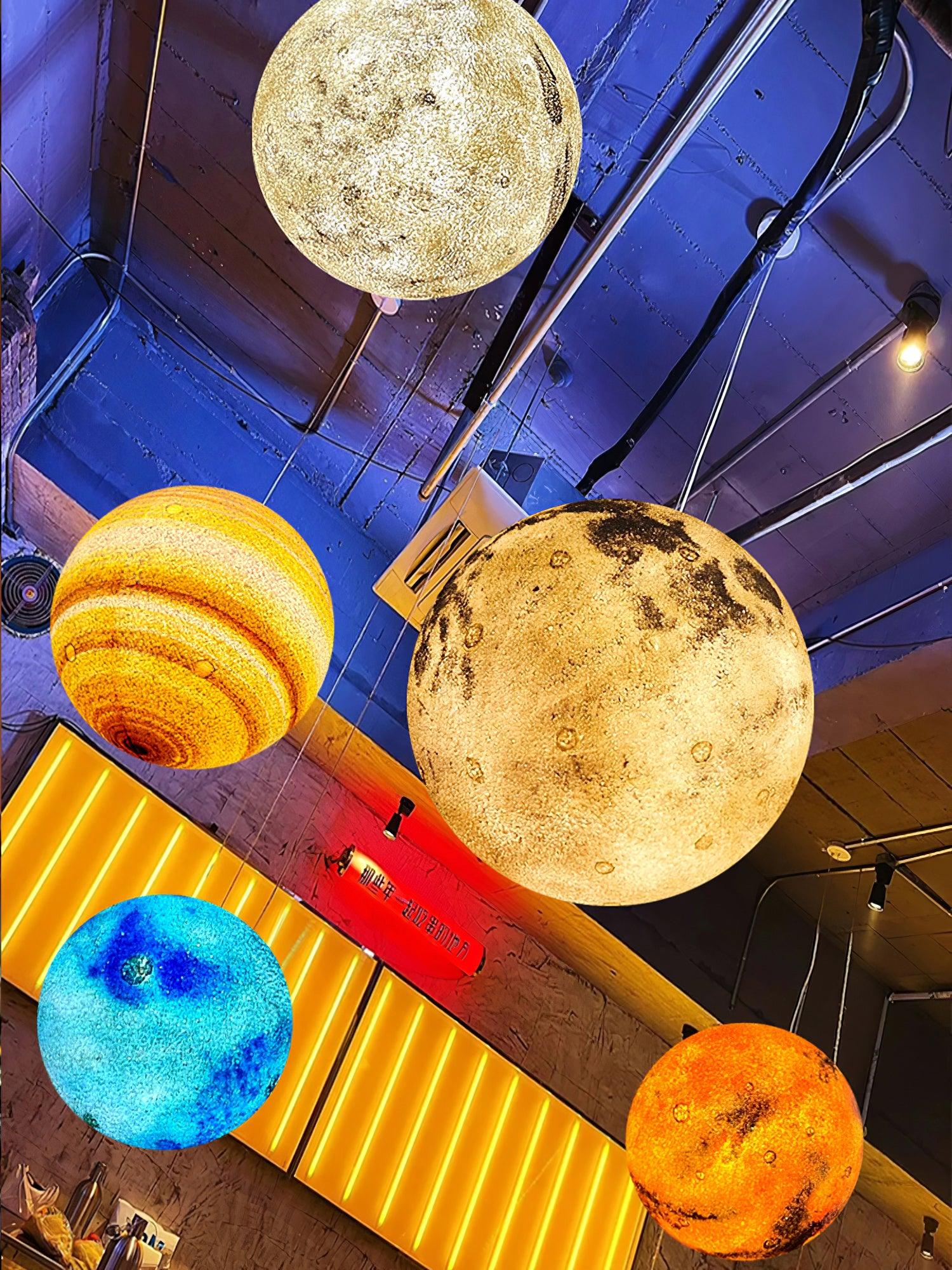 CosmoSphere Planetary Pendant Light - Letslighting