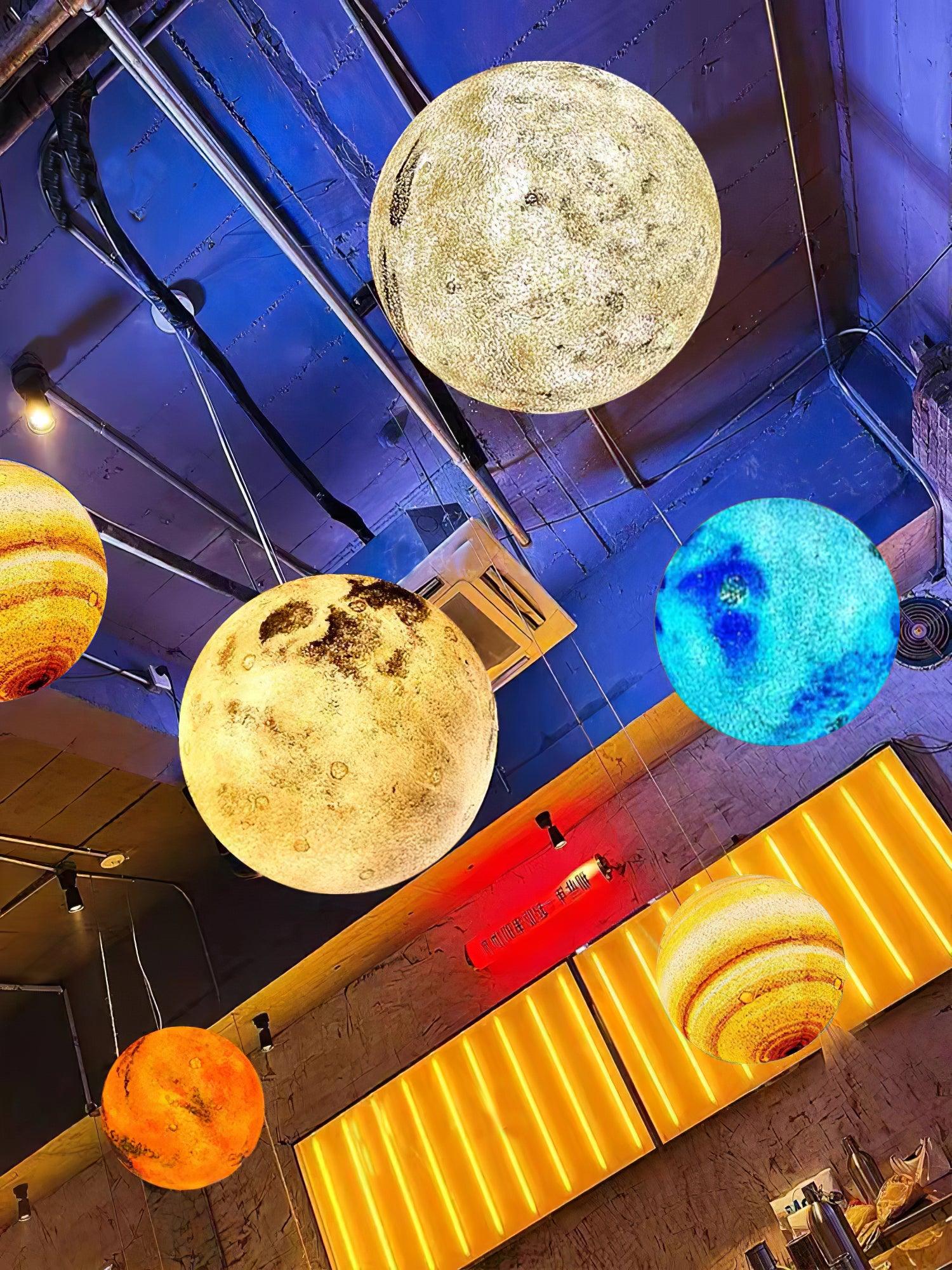 CosmoSphere Planetary Pendant Light - Letslighting