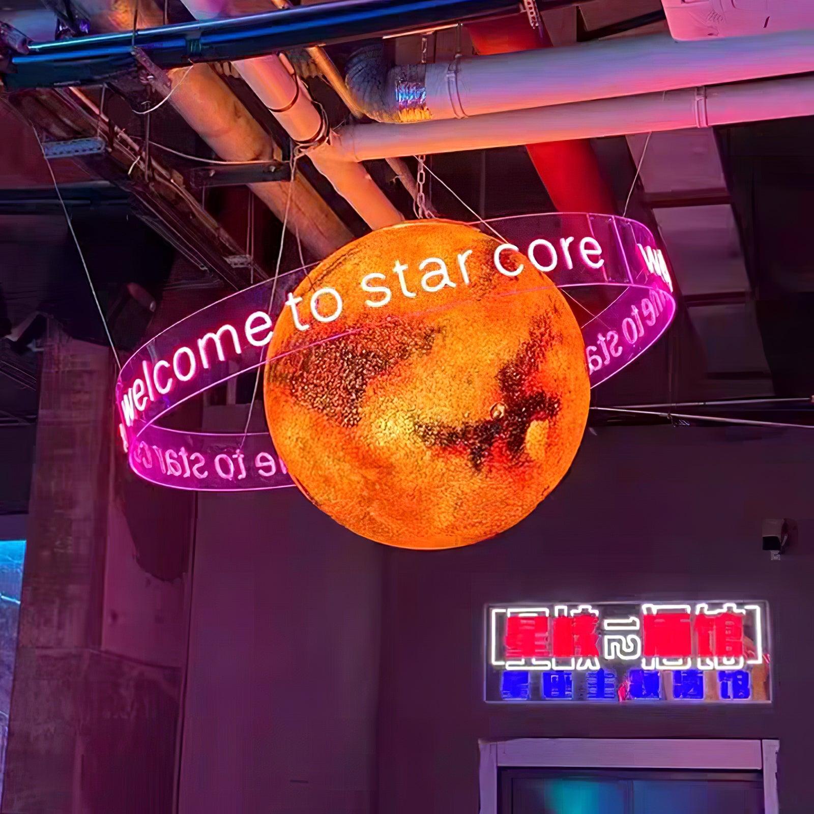 CosmoSphere Planetary Pendant Light - Letslighting