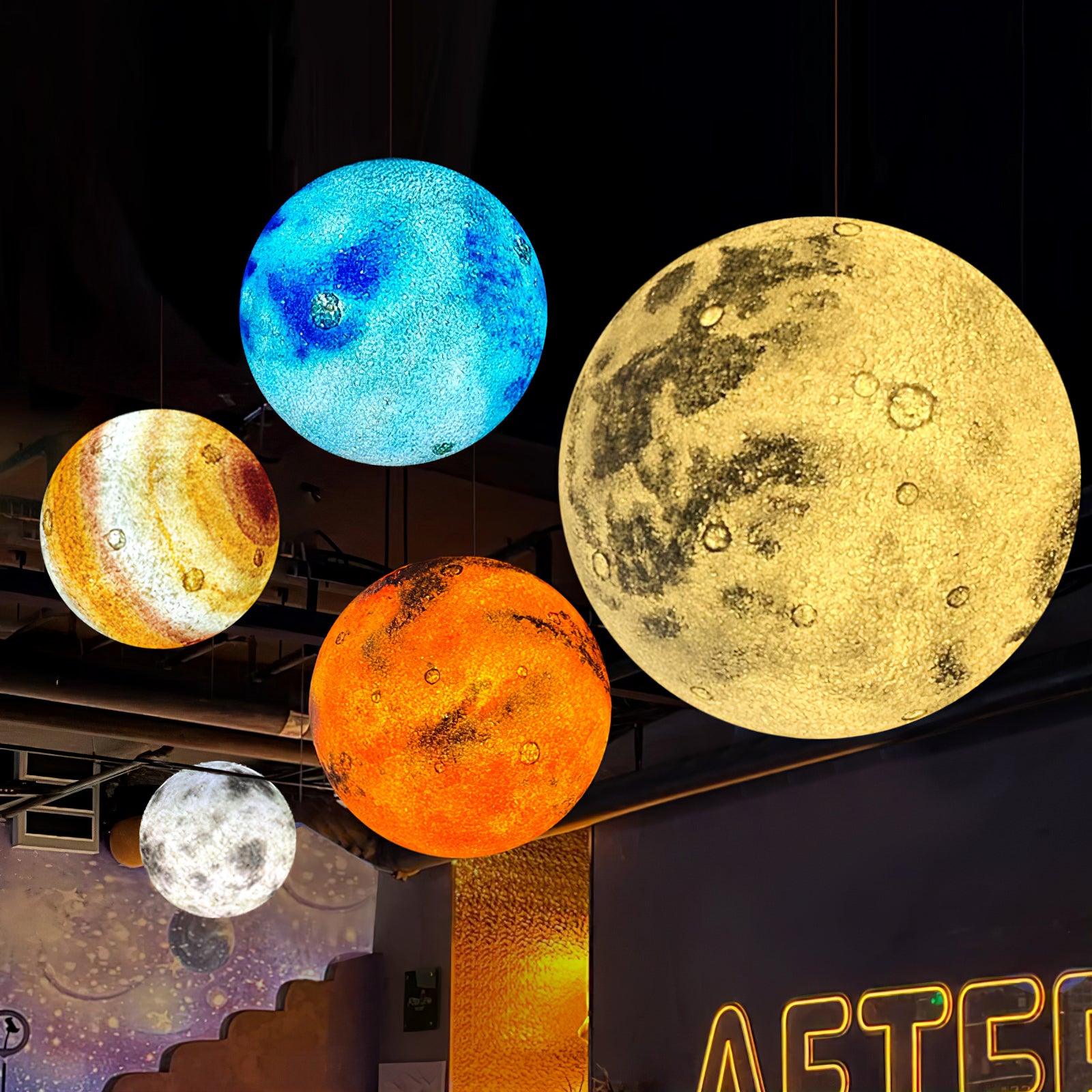 CosmoSphere Planetary Pendant Light - Letslighting