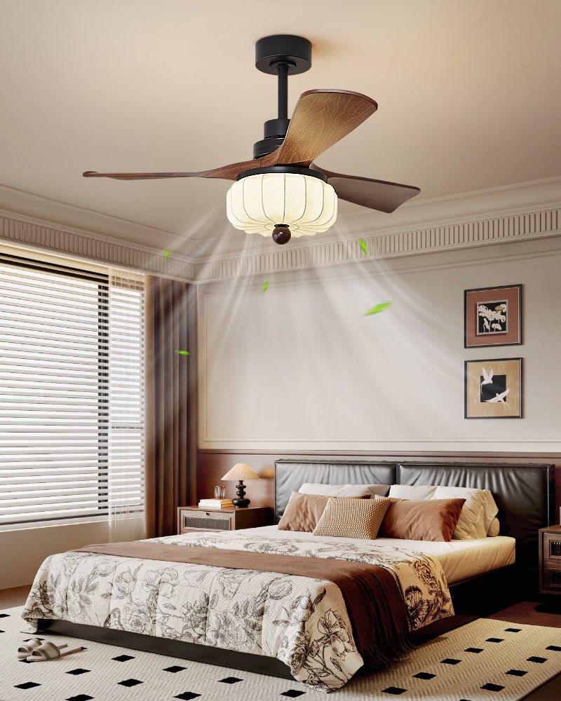 Elira Vintage Ceiling Fan Light - Letslighting