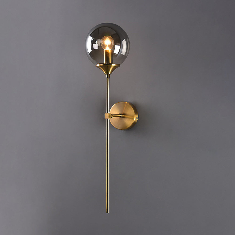 Valentina Modern Globe Glass Wall Lamp - Letslighting