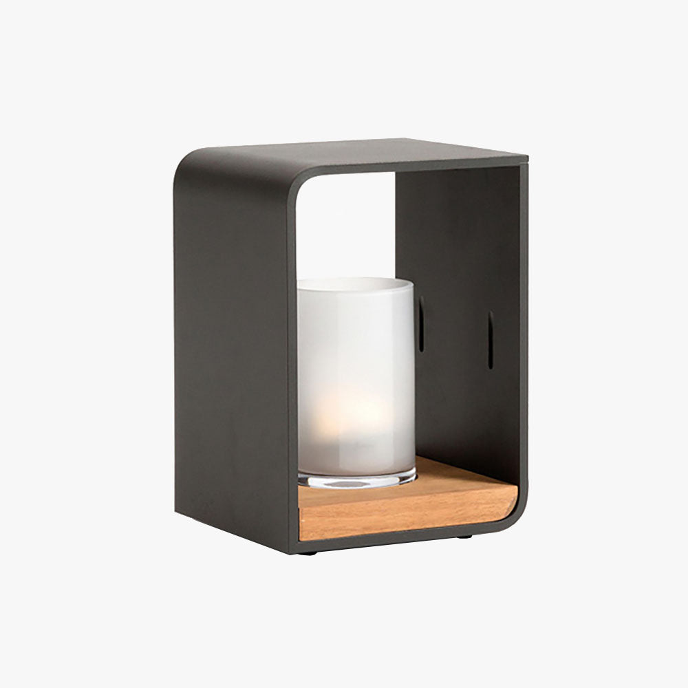 Orr Minimalist Cuboid Candle Outdoor Floor Lamp Garden