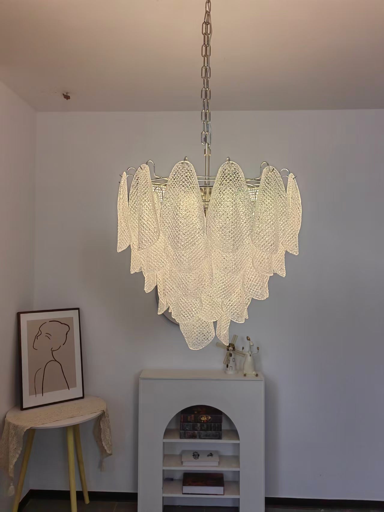 Murano Glass Teardrop Chandelier - Letslighting