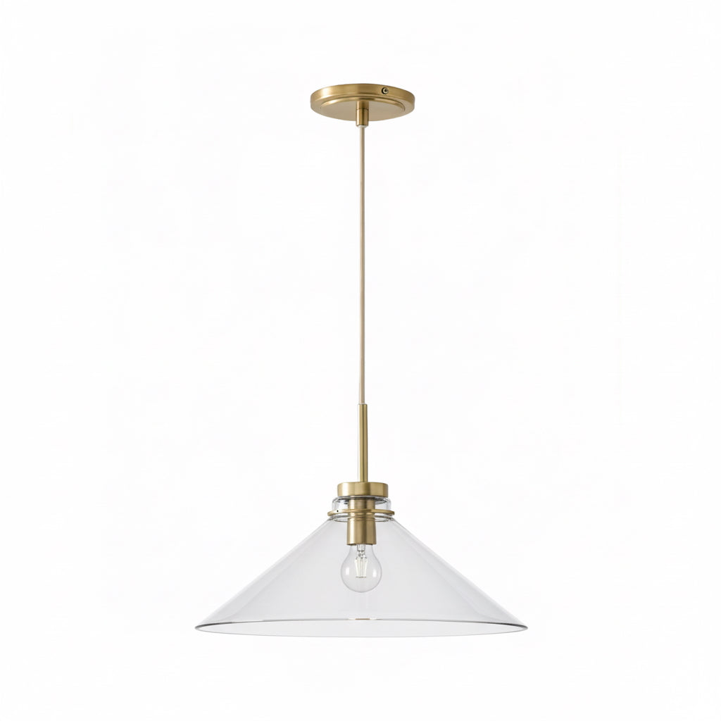 Grange Pendant Light Metal&Glass