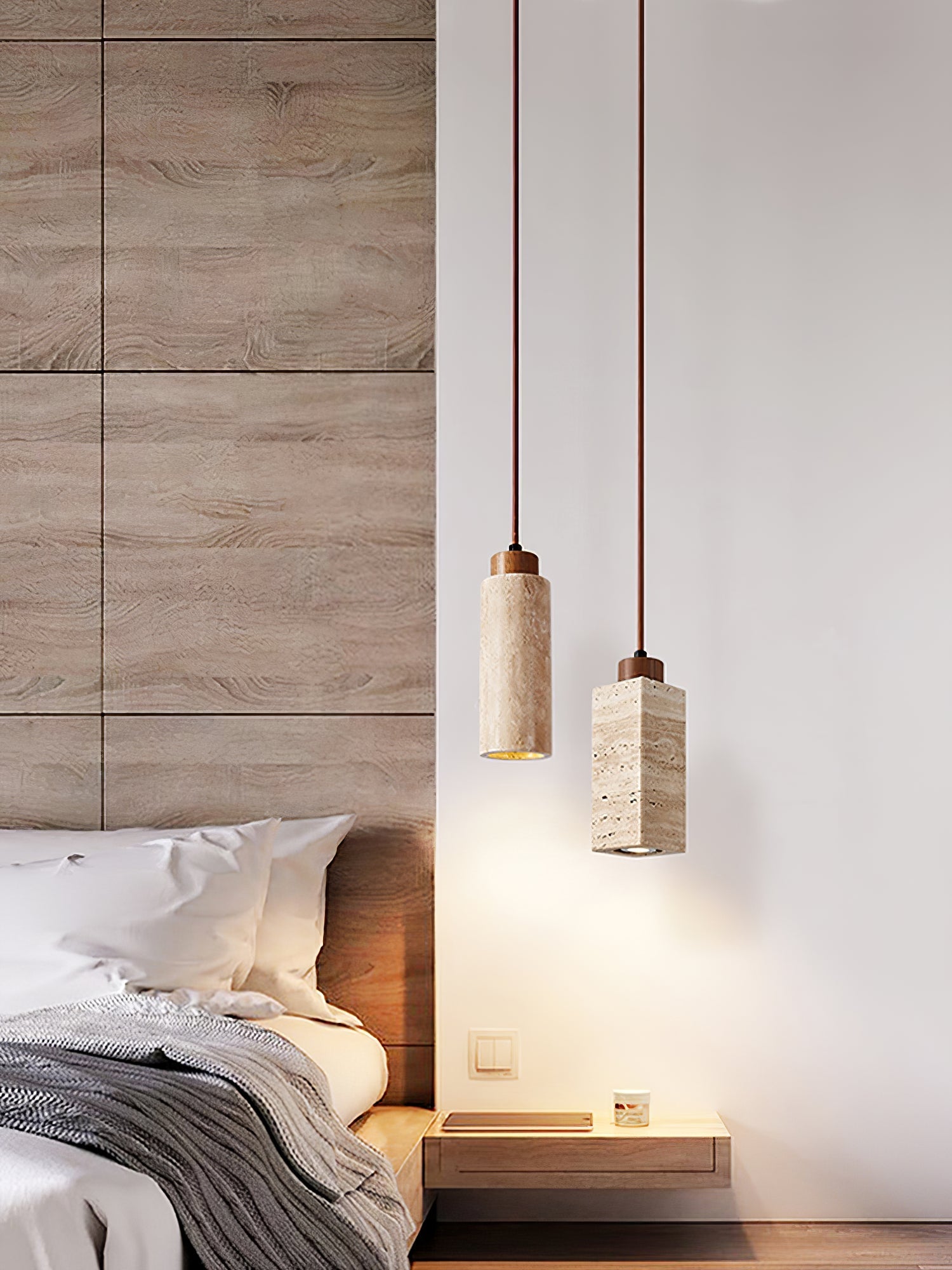 Avloris Travertine Pendant Light - Letslighting