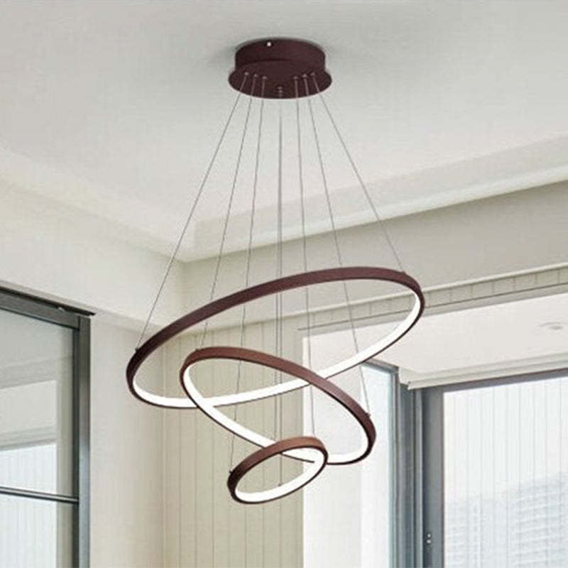 Arisha Pendant Light Inner Ring Illuminated - Letslighting